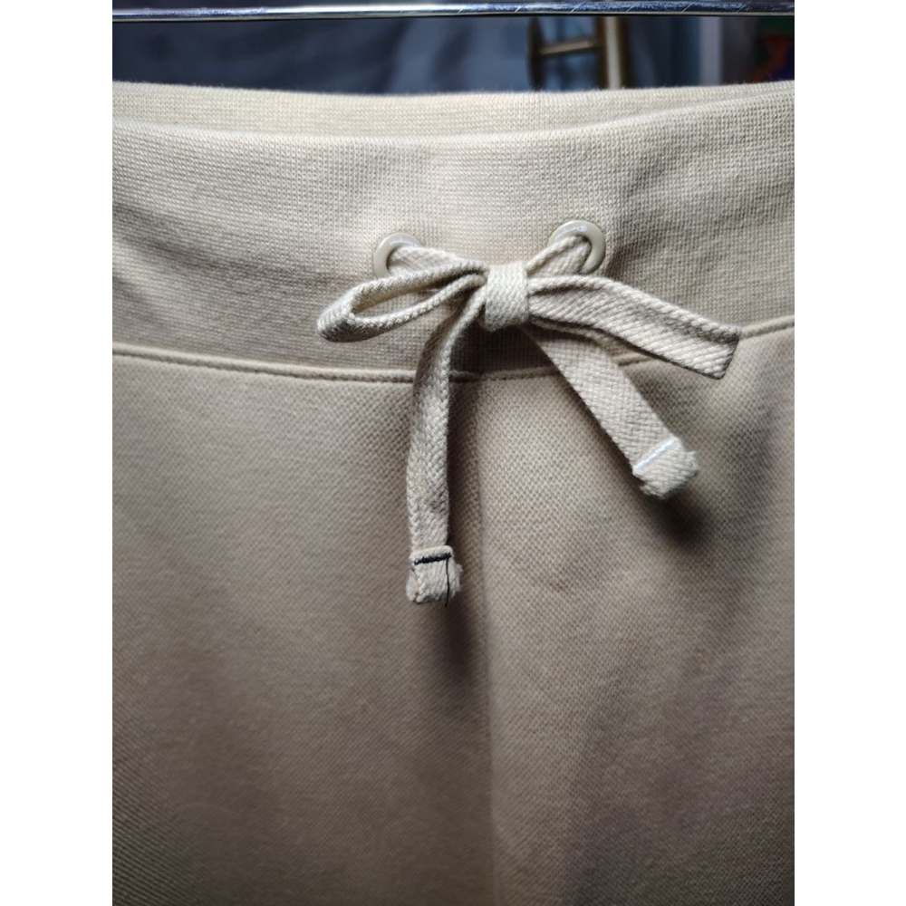 Champion Wide Leg Sweatpants 2X Beige Stripe Logo Athleisure Lounge Pants Plus - Picture 5 of 11